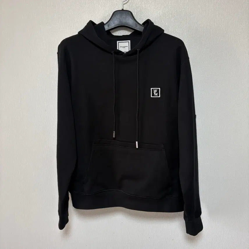 [SOLD OUT] [48] 우영미 백로고 후드티 블랙