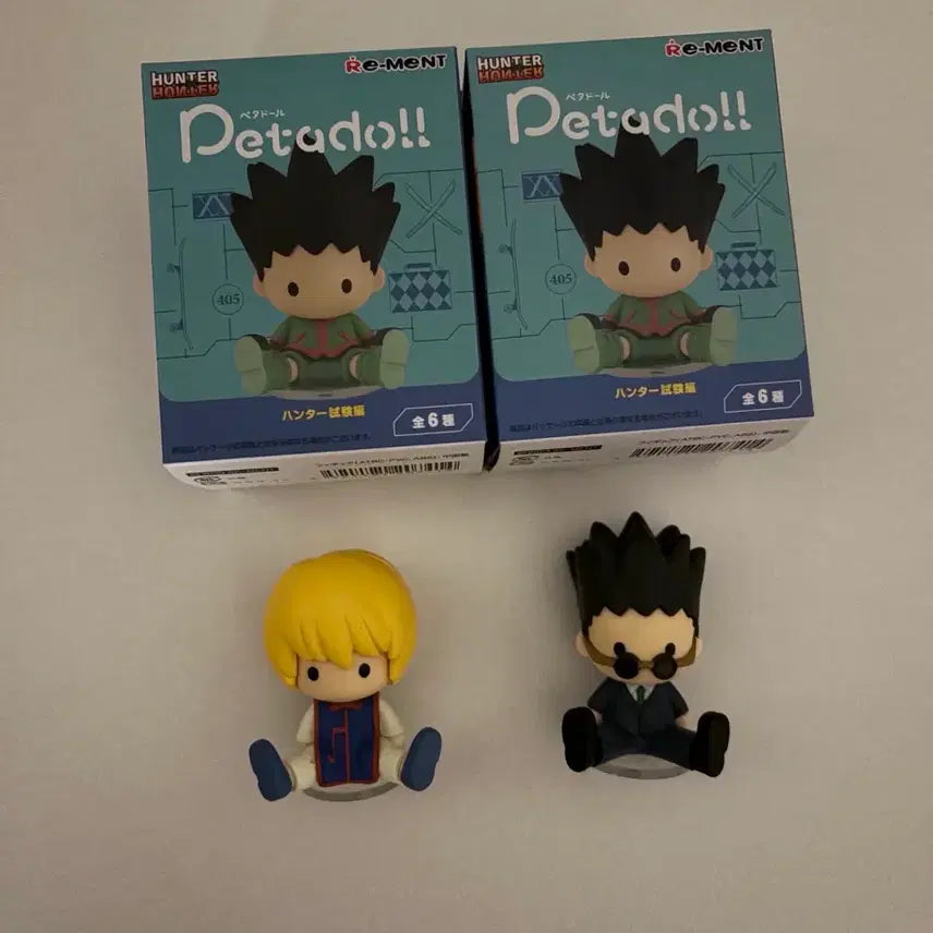 [BUNJANG] Hunter x Hunter Kurapika Leorio Pedestal Figure Set / 헌터x헌터 크라피카 레오리오 페타돌