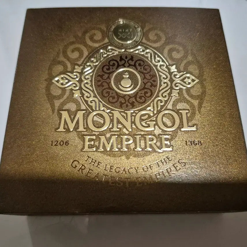 [SOLD OUT] 한정판 MINT XXI 제국의 유산 몽골제국 2온스 은화