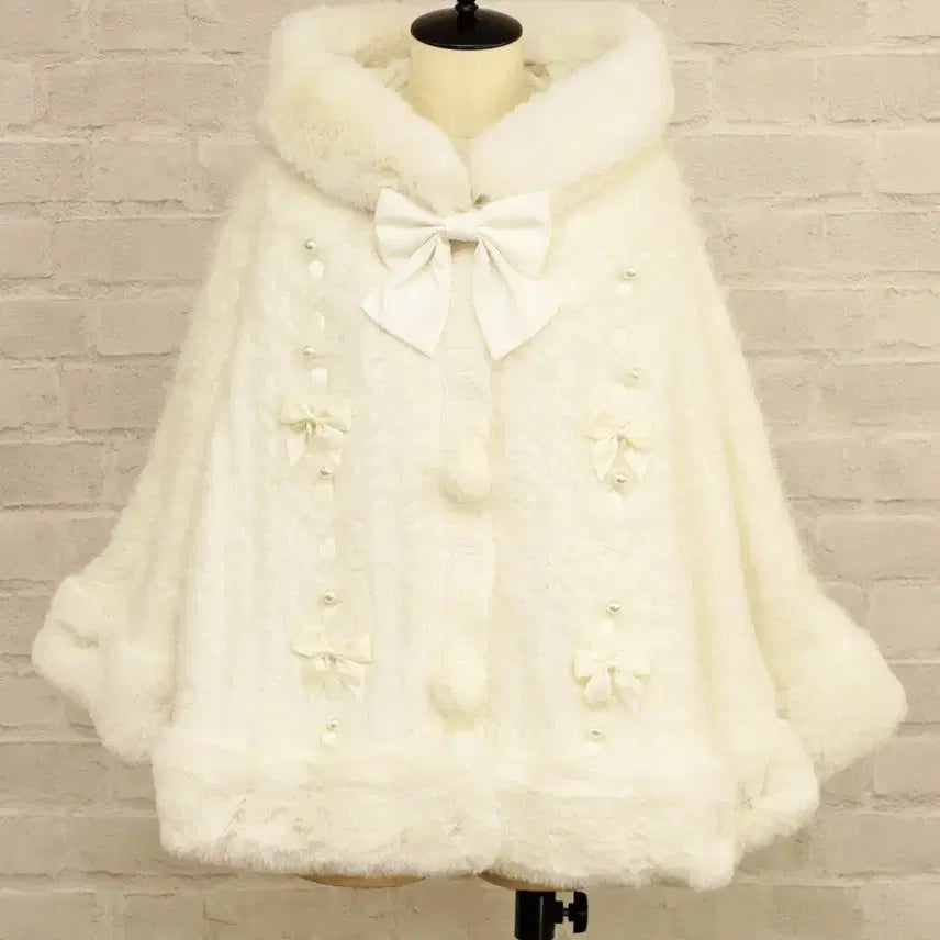 [BUNJANG] Amavel Poncho Ivory / 아마벨 판초 아이보리