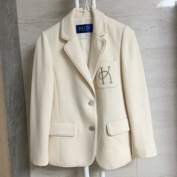 [BUNJANG] KEITH Wool Blazer Jacket / KEITH 키이스 울 블레이저 자켓 55