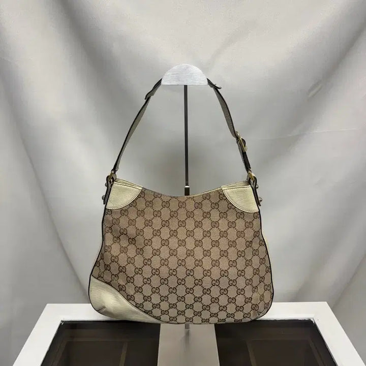 [BUNJANG] Gucci GG Logo Horsebit Hobo Bag / 구찌 GG로고 홀스빗 호보백