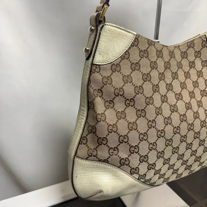 [BUNJANG] Gucci GG Logo Horsebit Hobo Bag / 구찌 GG로고 홀스빗 호보백
