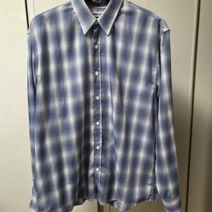 [BUNJANG] Industry Ombre Shirt Blue / 인더스트 옴브레 셔츠 블루