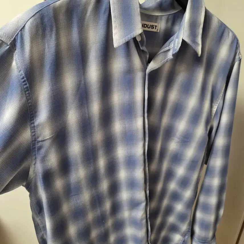[BUNJANG] Industry Ombre Shirt Blue / 인더스트 옴브레 셔츠 블루