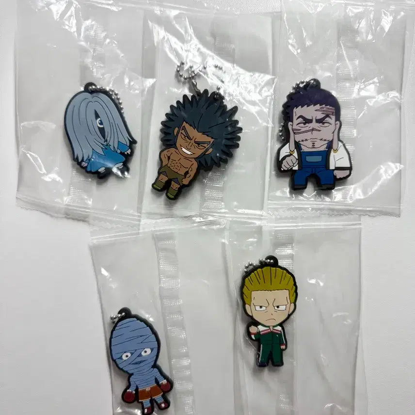 [BUNJANG] Hunter x Hunter Phantom Troupe Rubber Strap Bundle Set / 헌터헌터 헌헌 환영여단 러버 스트랩 일괄