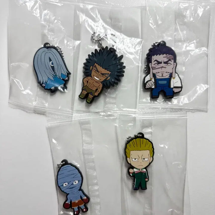 [BUNJANG] Hunter x Hunter Phantom Troupe Rubber Strap Bundle Set / 헌터헌터 헌헌 환영여단 러버 스트랩 일괄