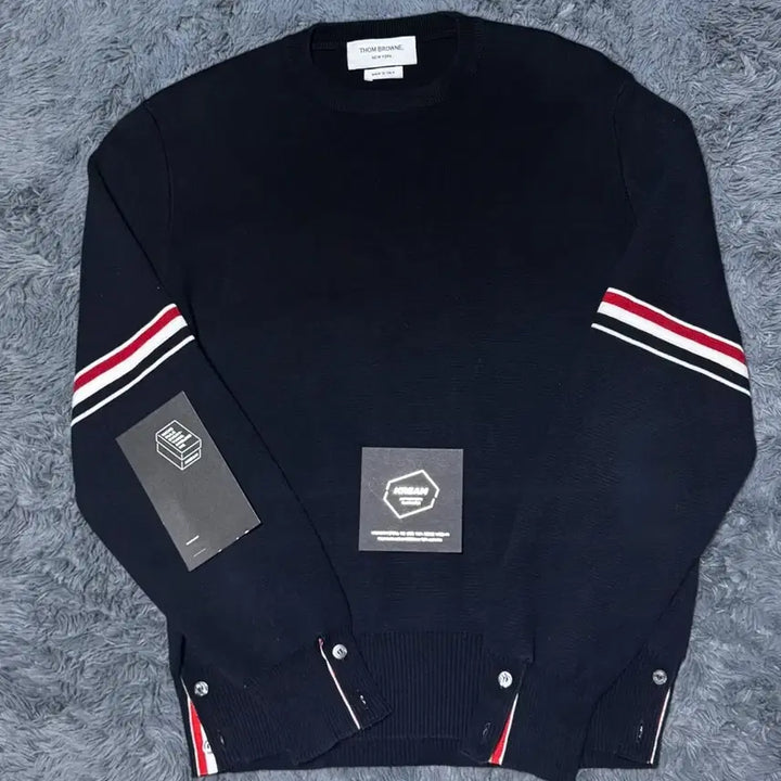 [BUNJANG] Thom Browne Armband Milano Stitch Knit / [22-23년식/2]톰브라운 암밴드 밀라노스티치 니트