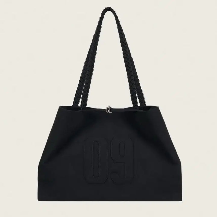 [BUNJANG] Clicheria 09 Numbering Suede Bag - Black / 클리시어 09 Numbering Suede Bag 블랙