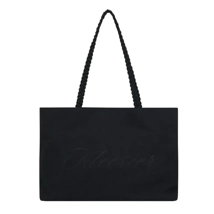 [BUNJANG] Clicheria 09 Numbering Suede Bag - Black / 클리시어 09 Numbering Suede Bag 블랙