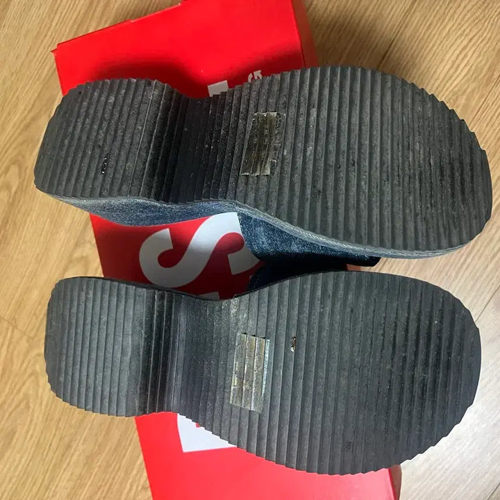 [BUNJANG] Diesel SA OVAL D PF W Denim Sandals / 디젤 SA 오발 D PF W 샌들 - 블루/37사이즈