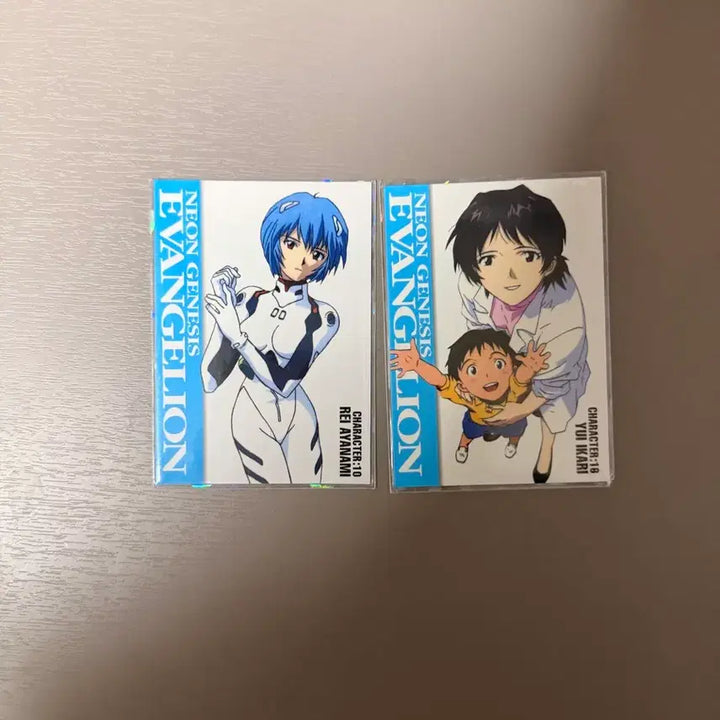 [BUNJANG] Evangelion Sadamoto Rei Asuka Yui Carddass Set / 에반게리온 고전 희귀 미소녀 사다모토 레이 아스카 유이 카드다스