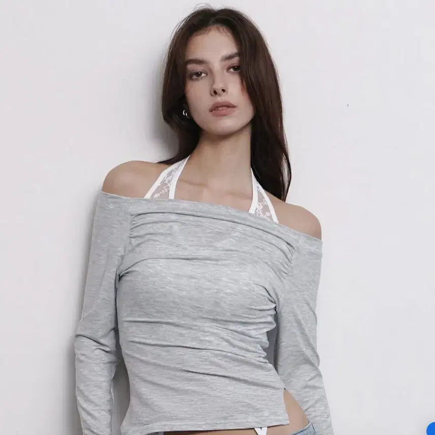 [BUNJANG] 플리즈 노팔로우 Seni Long Off-Shoulder Top 세니 / 플리즈 노팔로우 Seni Long Off-Shoulder Top 세니