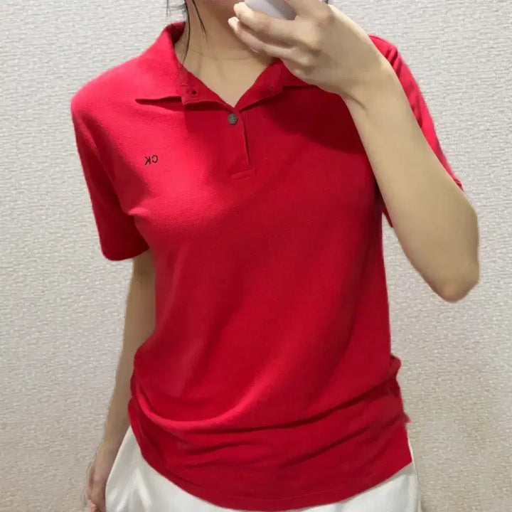 [BUNJANG] Calvin Klein Short Sleeve T-shirt / [세탁완료] 캘빈클라인 반팔티