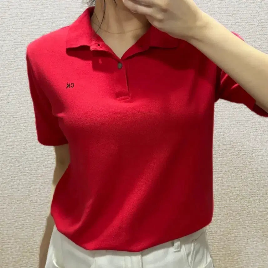 [BUNJANG] Calvin Klein Short Sleeve T-shirt / [세탁완료] 캘빈클라인 반팔티