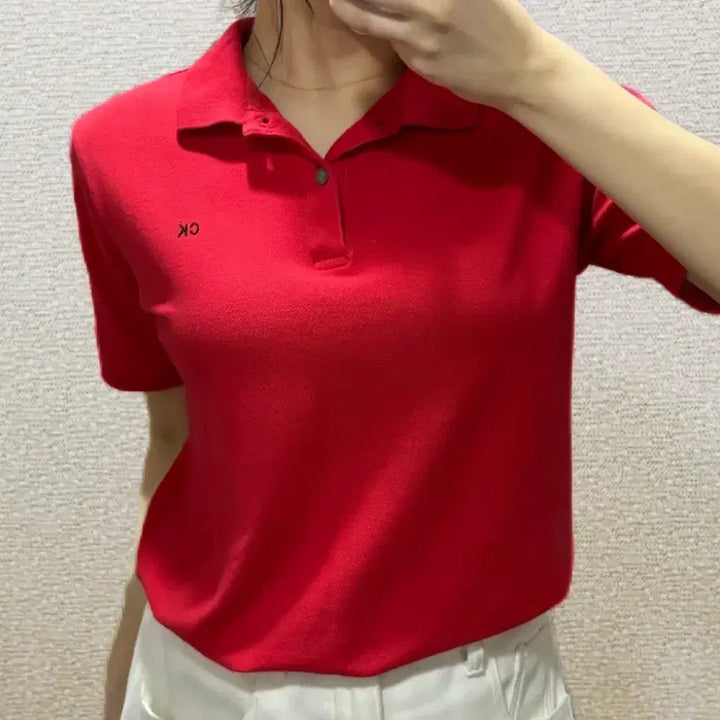 [BUNJANG] Calvin Klein Short Sleeve T-shirt / [세탁완료] 캘빈클라인 반팔티