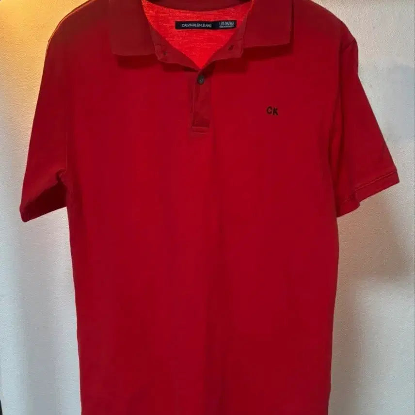 [BUNJANG] Calvin Klein Short Sleeve T-shirt / [세탁완료] 캘빈클라인 반팔티