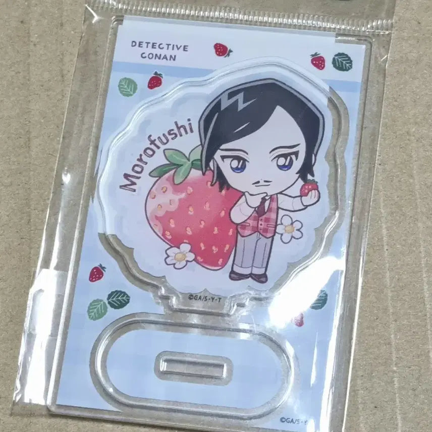 [BUNJANG] Detective Conan Koumei Takaaki Strawberry Mini Acrylic Stand / 명탐정 코난 타카아키 공명 딸기 미니 아크릴 스탠드