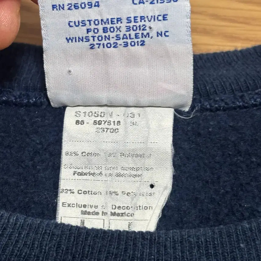 [BUNJANG] Champion Reverse Weave Sweatshirt Navy M / 00&
