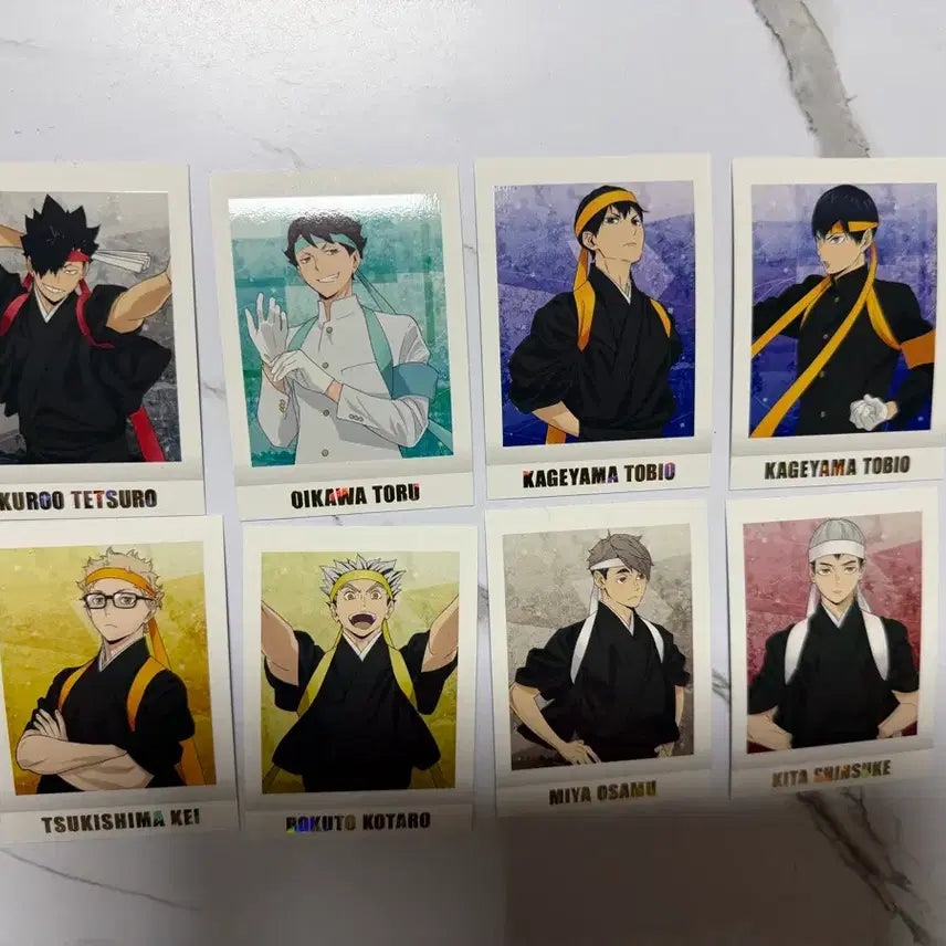 [BUNJANG] Haikyu!! Cheer Squad Pascha Set - Oikawa, Kageyama, Kuroo, Tsukishima / 하이큐 응원단 파샤 오이카와 카게야마 쿠로 츠키