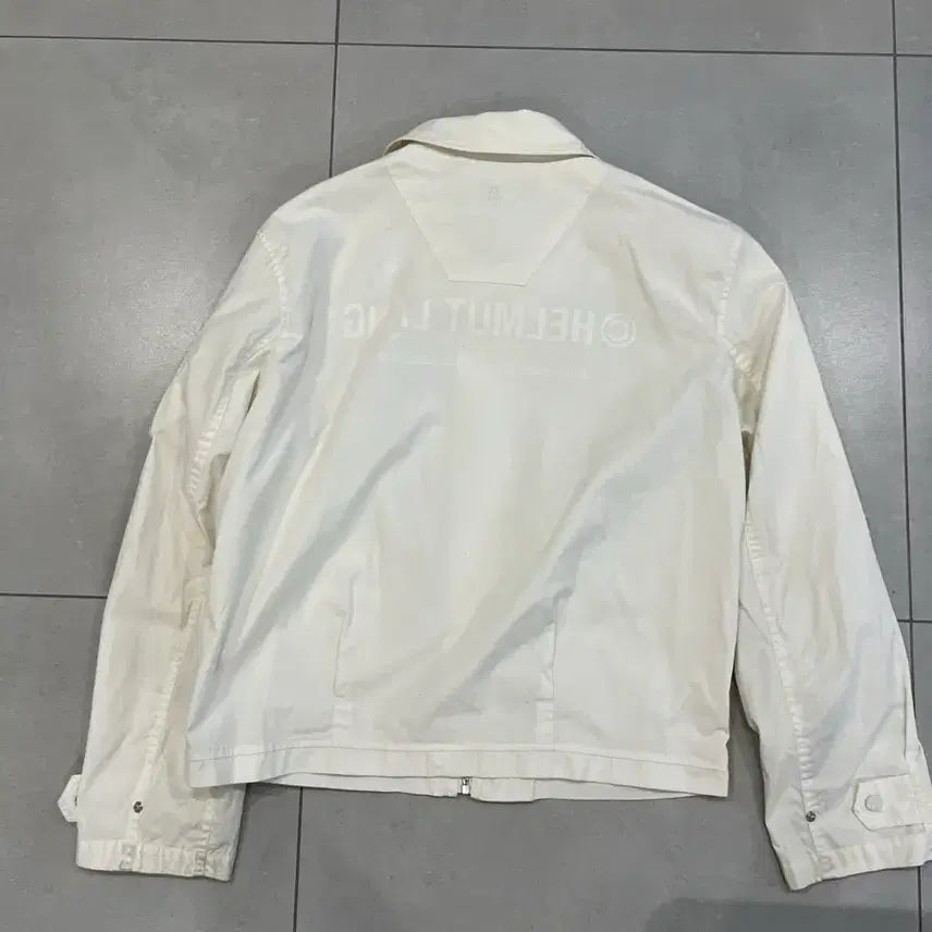 [BUNJANG] Helmut Lang Aviator Jacket White L / 헬무트랭 에비에이터 자켓 화이트 L