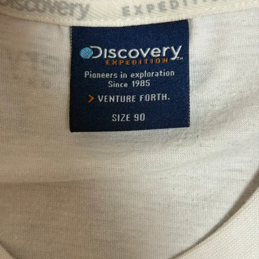 [BUNJANG] Discovery Short Sleeve T-shirt (Size 90) - Defect / [세탁완료] 디스커버리 반팔티 90 (하자있어요)
