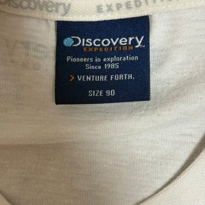 [BUNJANG] Discovery Short Sleeve T-shirt (Size 90) - Defect / [세탁완료] 디스커버리 반팔티 90 (하자있어요)