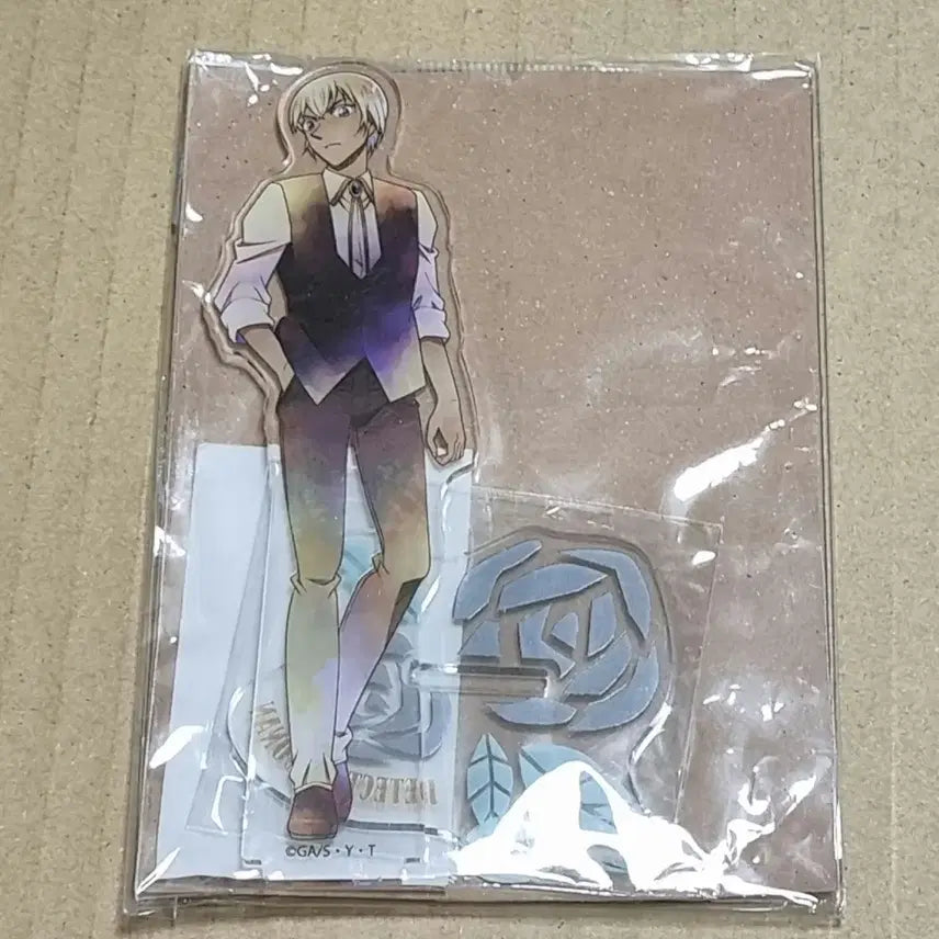 [BUNJANG] Detective Conan Amuro Furuya Acrylic Flower Stand / 명탐정 코난 후루야 아무로 플라워 아크릴 스탠드