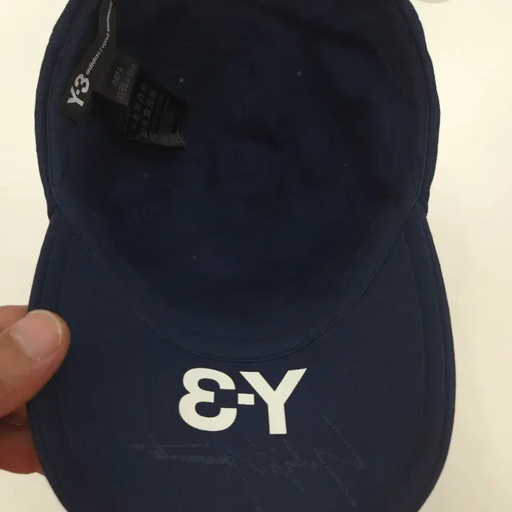 [BUNJANG] Y-3 Yohji Yamamoto x Adidas Navy Logo Cap / Y-3 요지야마모토 X 아디다스 네이비 볼캡 모자