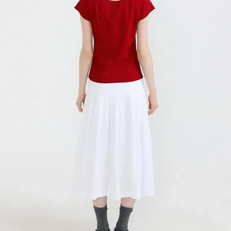 [BUNJANG] Azzare Boat Neck Cardigan Red / 아쎄르 보트넥 가디건 레드
