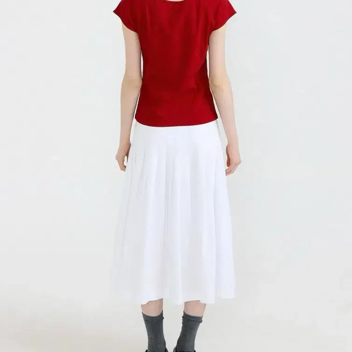 [BUNJANG] Azzare Boat Neck Cardigan Red / 아쎄르 보트넥 가디건 레드
