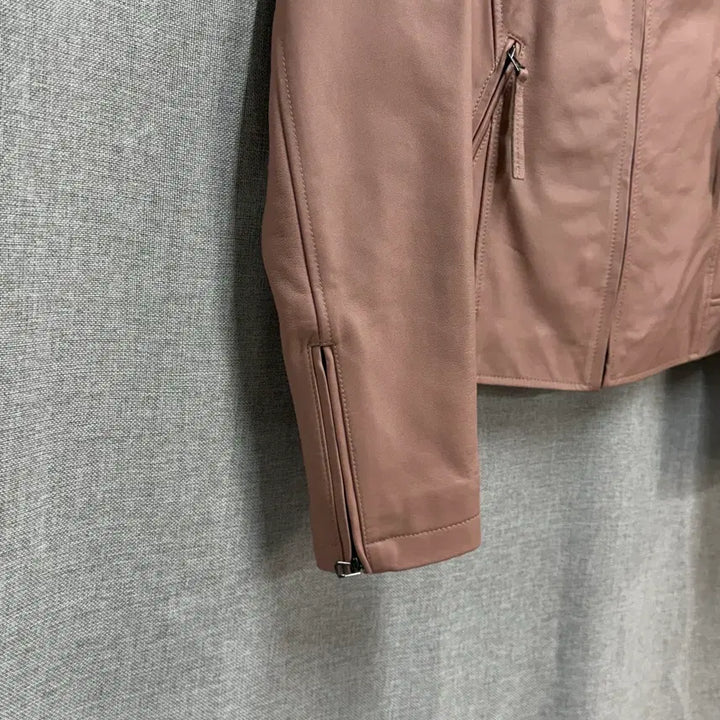 [BUNJANG] ROBO Real Lambskin Collarless Jacket / [55] 로보(ROBO) 노카라 리얼 양가죽 자켓