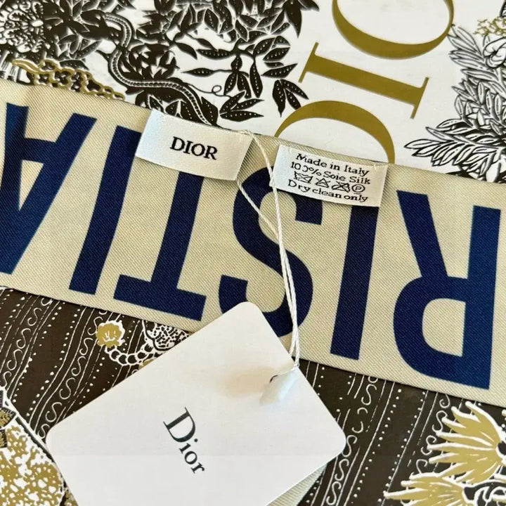 [BUNJANG] 디올 오블리크 헤어 스카프 트윌리 / 디올 오블리크 헤어 스카프 트윌리