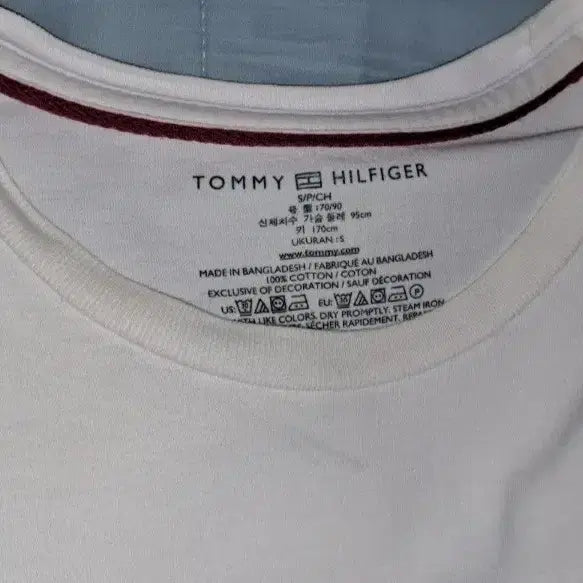 [BUNJANG] Tommy Hilfiger Oversized Fit Short Sleeve T-Shirt Size S / 타미힐피거 오버핏 반팔티 S