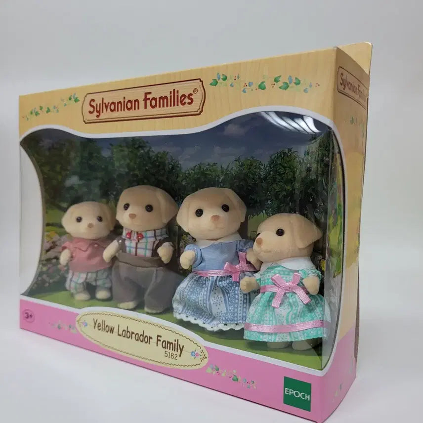 [BUNJANG] Sylvanian Families Golden Retriever Family Bundle Set (Sealed) / 미개봉)실바니안 골든 리트리버 가족 일괄