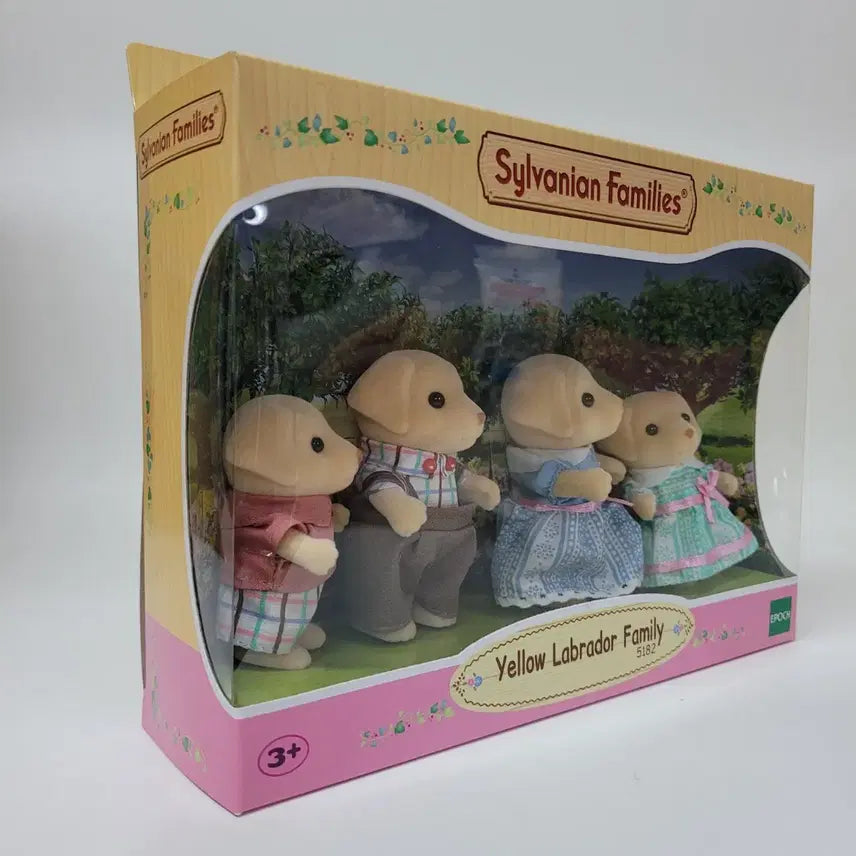 [BUNJANG] Sylvanian Families Golden Retriever Family Bundle Set (Sealed) / 미개봉)실바니안 골든 리트리버 가족 일괄
