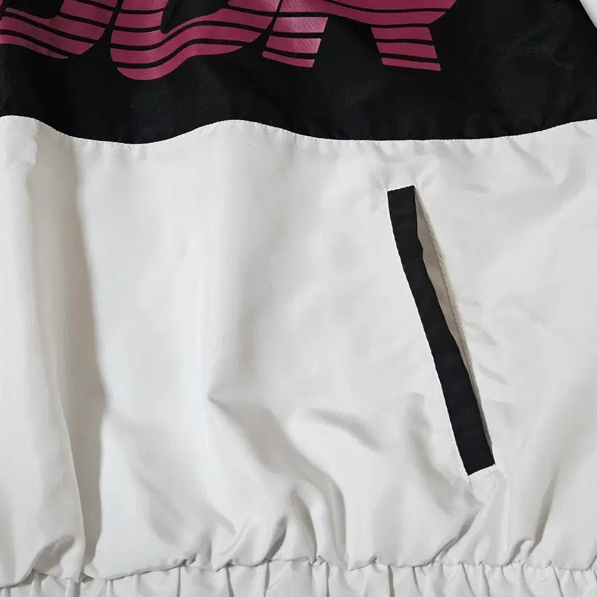 [BUNJANG] MAJOR Windbreaker Hooded Jacket White / MAJOR 바람막이 후드 자켓 화이트