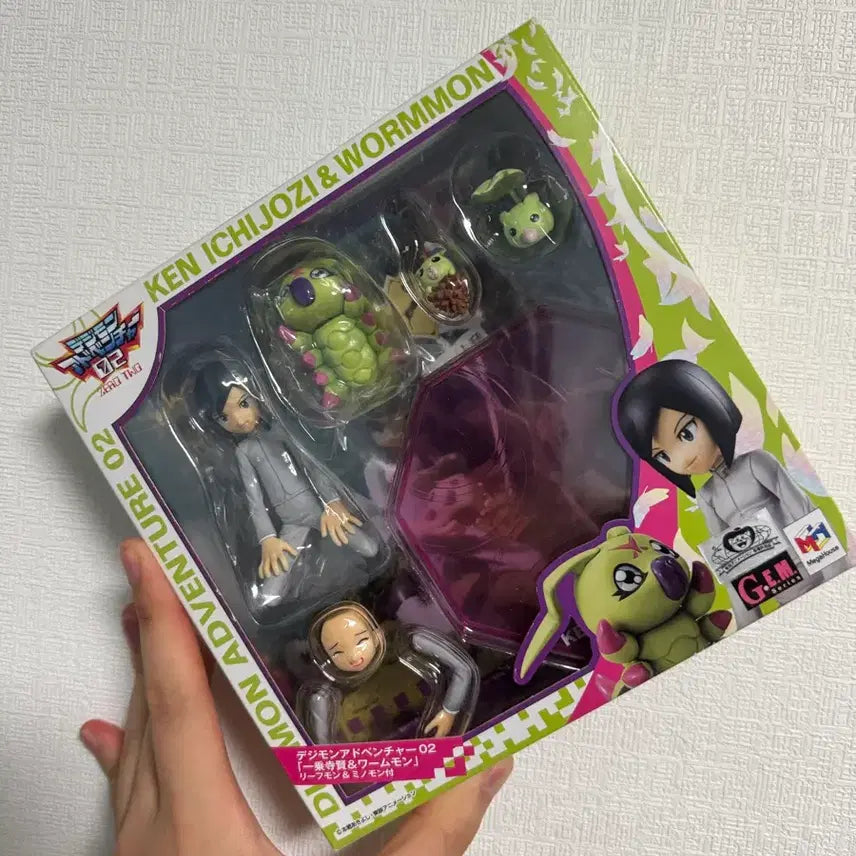[BUNJANG] MegaHouse GEM Jeongwoo &amp; Chuchumon Digimon Figure / GEM 서정우 추추몬 파워디지몬 디지몬피규어 메가하우스