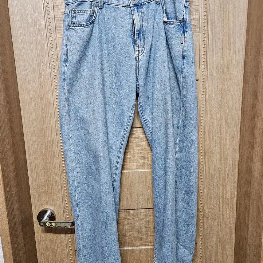 [BUNJANG] Cliff Relaxed Denim Pants - Light Indigo / L) Cliff Relaxed Denim Pants 라이트인디고