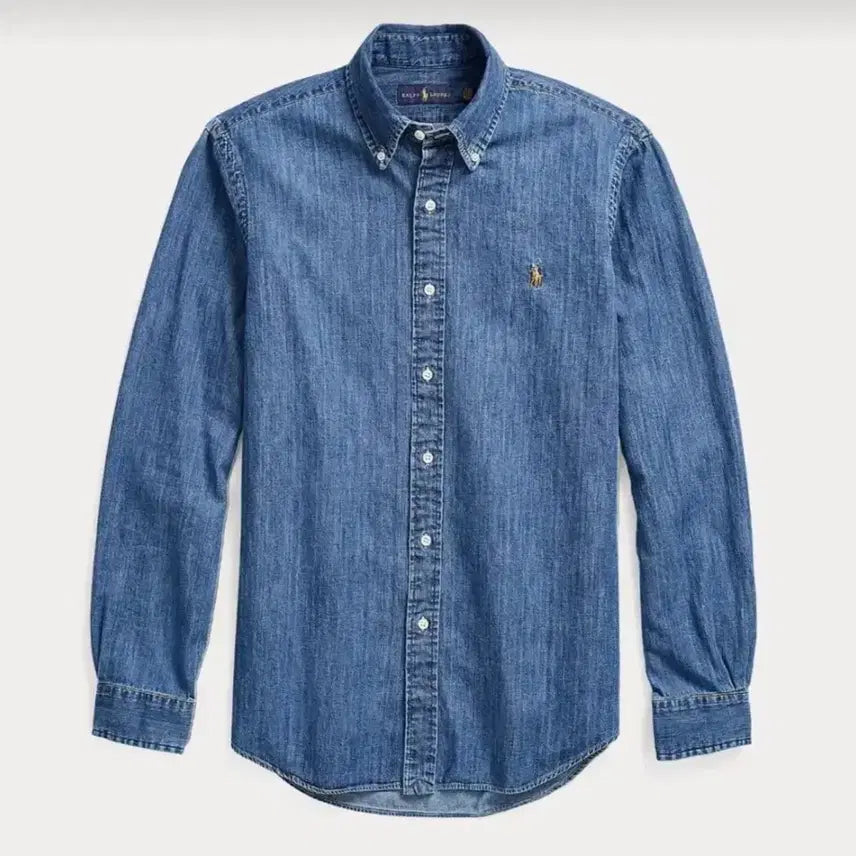 [BUNJANG] Polo Ralph Lauren Classic Denim Shirt / 폴로 랄프로렌 데님 셔츠 남방