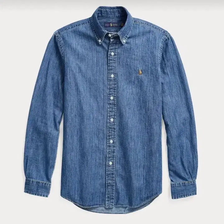 [BUNJANG] Polo Ralph Lauren Classic Denim Shirt / 폴로 랄프로렌 데님 셔츠 남방
