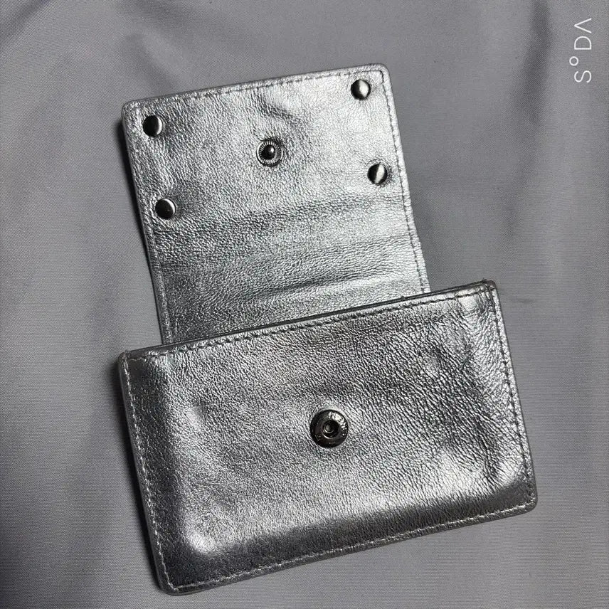 [BUNJANG] Matinkim Silver Card Wallet / 마뗑킴 실버 카드지갑