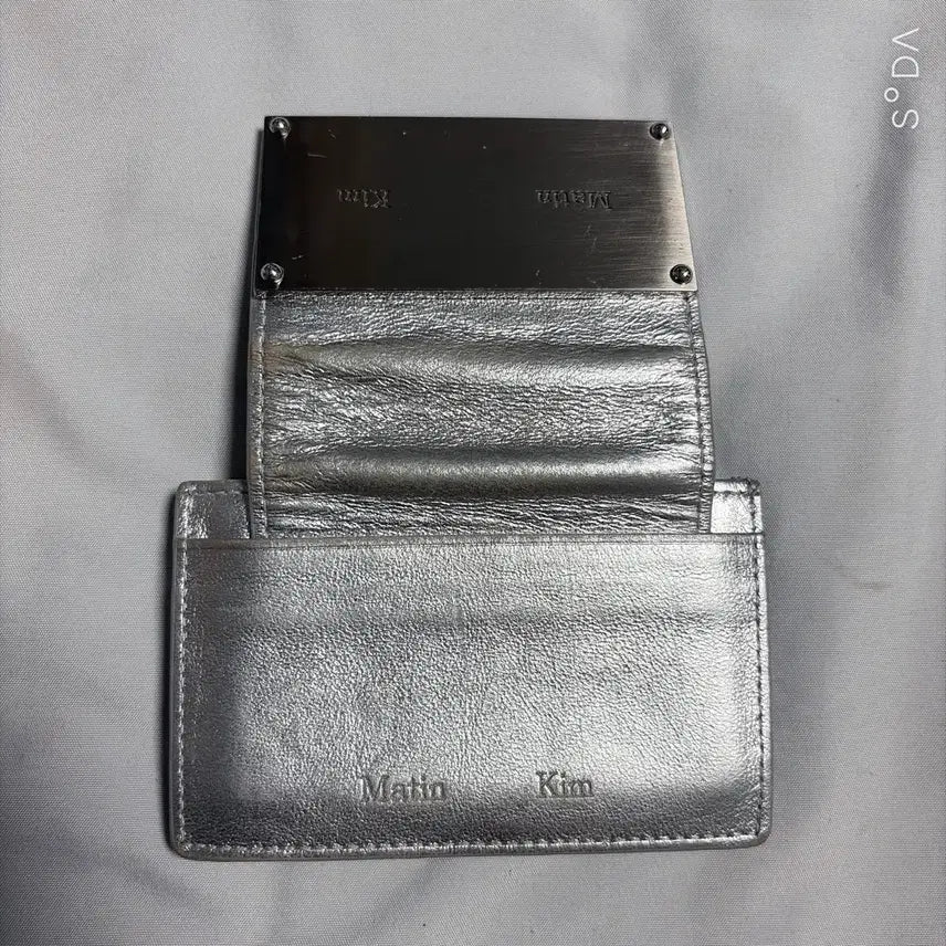 [BUNJANG] Matinkim Silver Card Wallet / 마뗑킴 실버 카드지갑