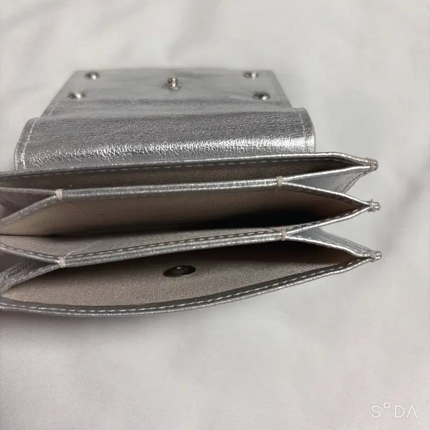 [BUNJANG] Matinkim Silver Card Wallet / 마뗑킴 실버 카드지갑