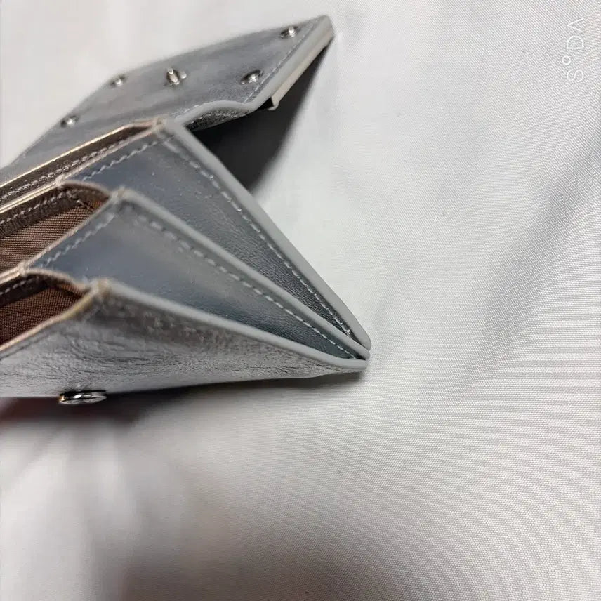 [BUNJANG] Matinkim Silver Card Wallet / 마뗑킴 실버 카드지갑