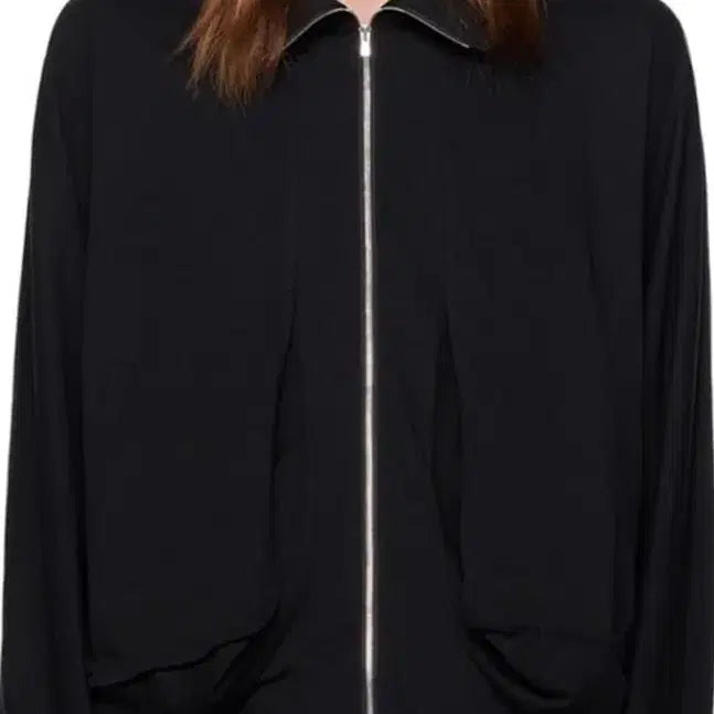[BUNJANG] Jiyongkim 23AW High Neck Drape Jacket - Black / 지용킴 23aw하이넥 드레이프 자켓 M