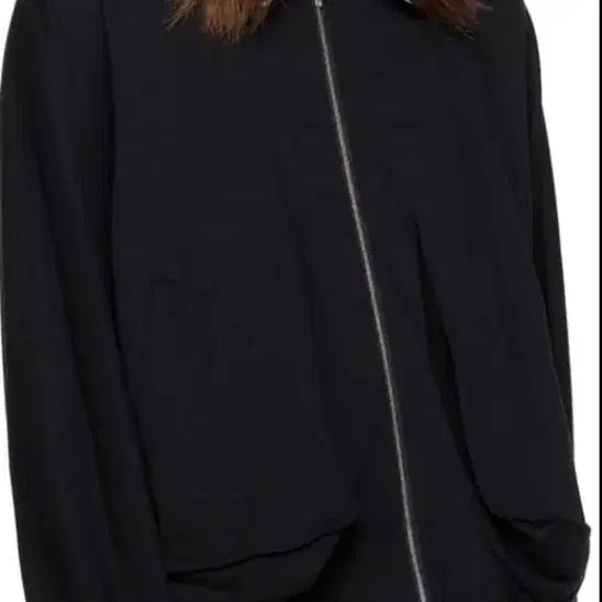[BUNJANG] Jiyongkim 23AW High Neck Drape Jacket - Black / 지용킴 23aw하이넥 드레이프 자켓 M