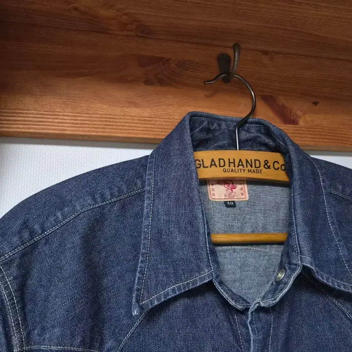 [BUNJANG] Brycelanden Denim Western Shirt / 브라이슬랜드 데님 웨스턴셔츠