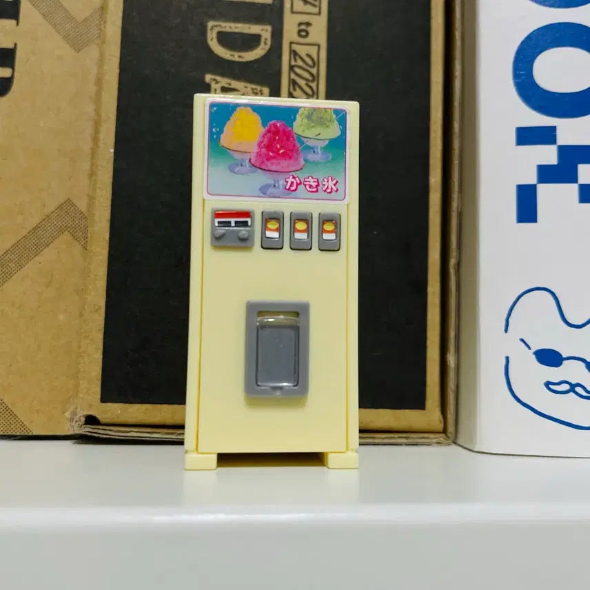 [BUNJANG] Retro Vending Machine Mini Bingsu Machine / 레트로 자판기 미니어쳐 빙수기계
