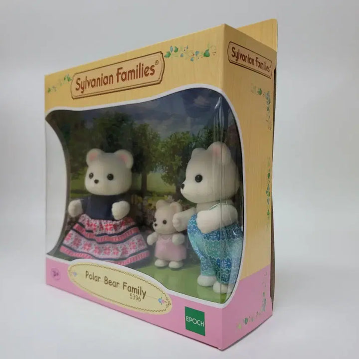 [BUNJANG] Sylvanian Families White Polar Bear Family Bundle Set (Sealed) / 미개봉)실바니안 흰곰 북극곰 가족 일괄